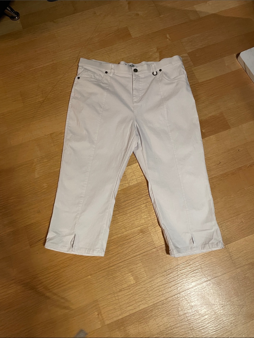Simon Chang White Dress Pants